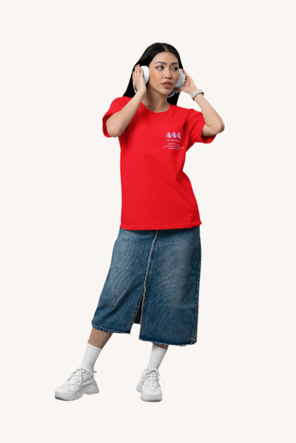 444 Angel Number Soft Tee