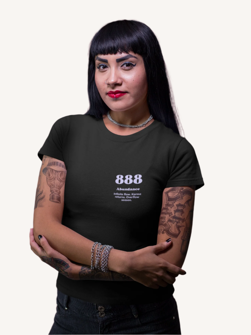 888 Angel Number Soft Tee