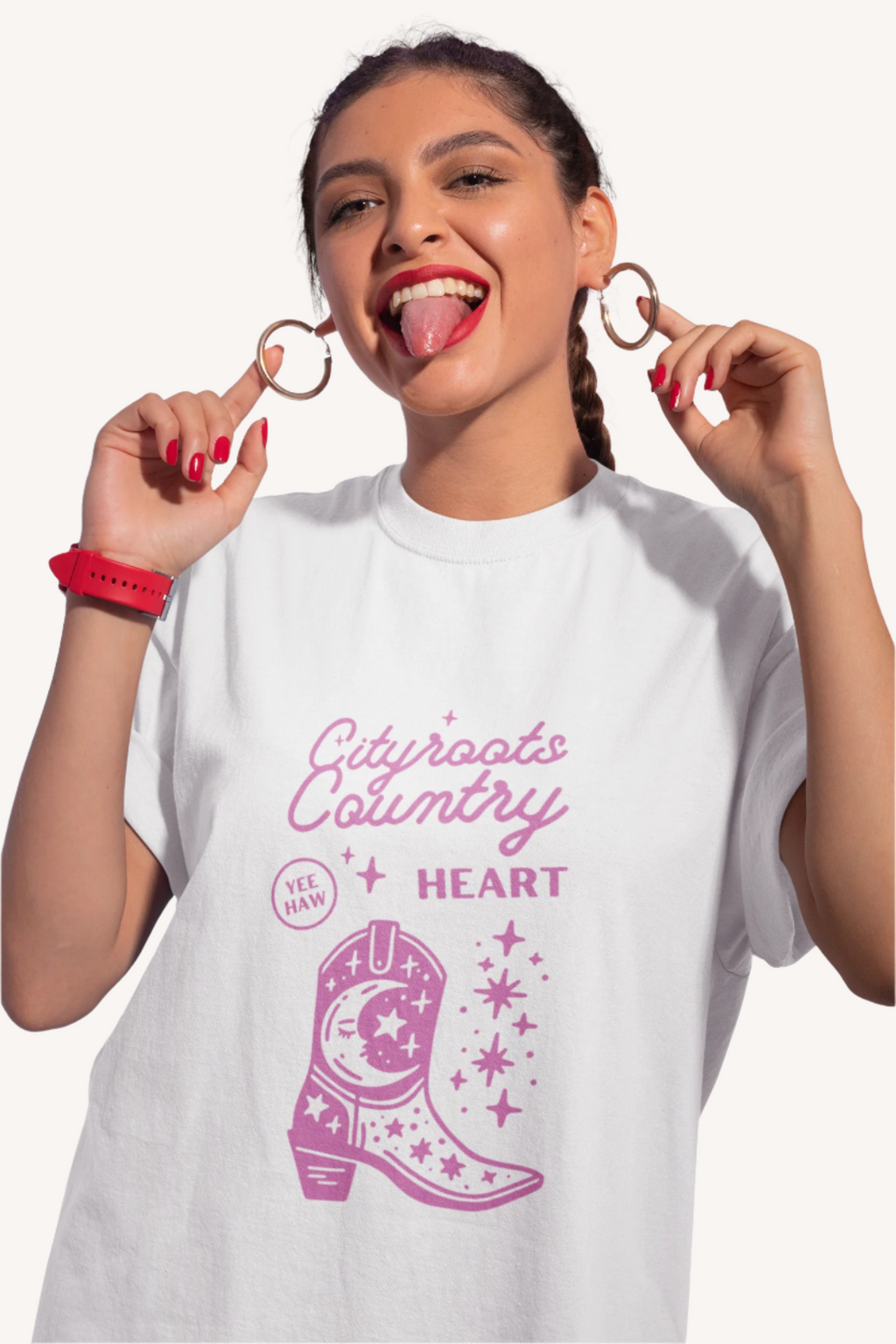 City Root W/ a Country Heart Tee