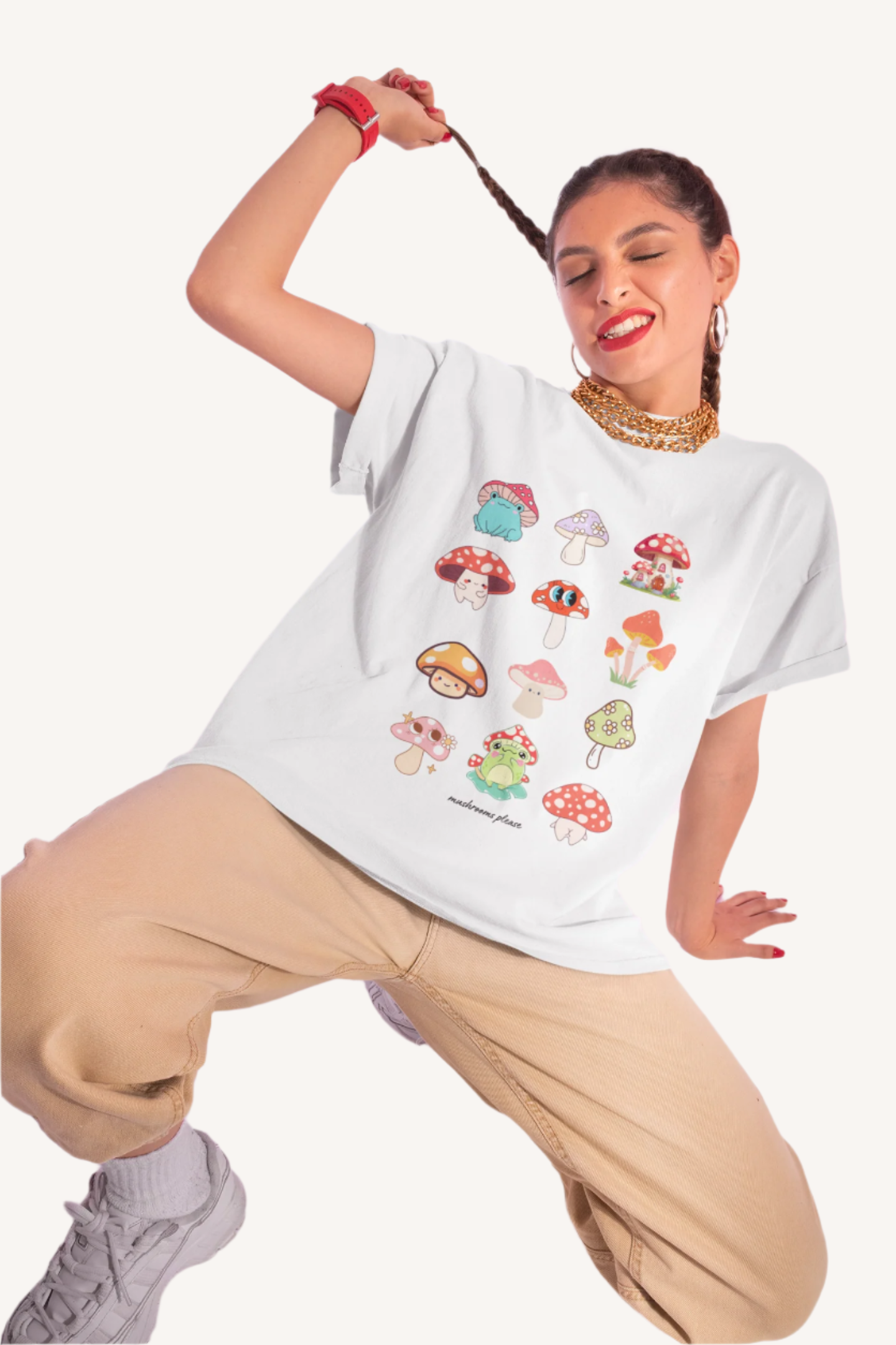Mushroom Please Soft Tee