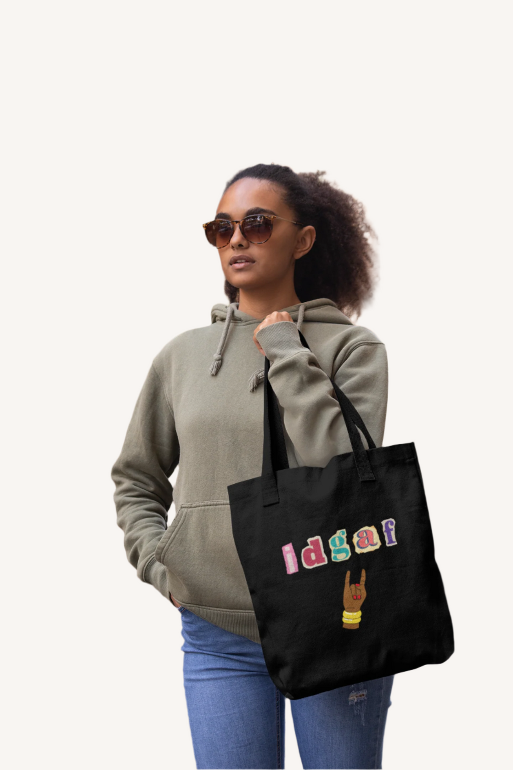 IDGAF Eco Tote Bag