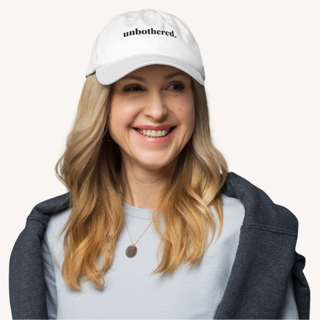 Unbothered Embroidered Hat