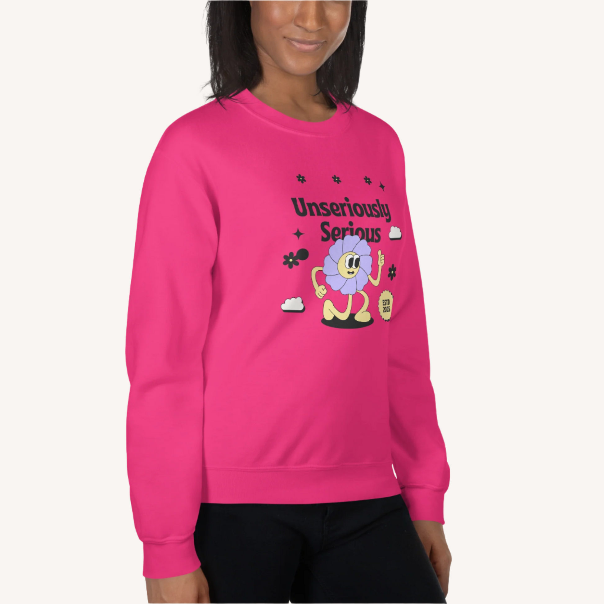 Unseriously Serious Sweatshirt
