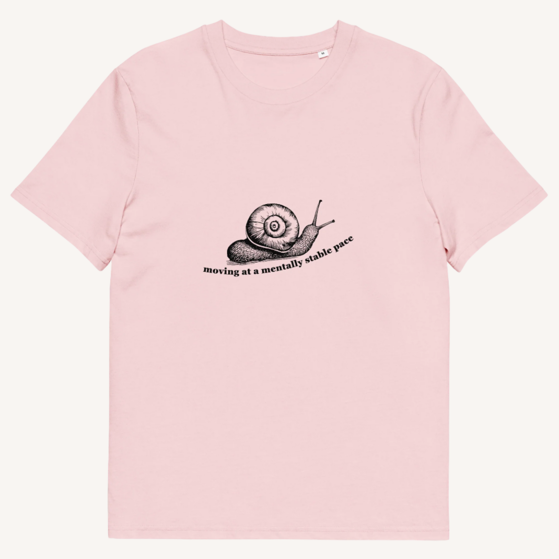 Moving Like The Snail Organic Cotton Tee