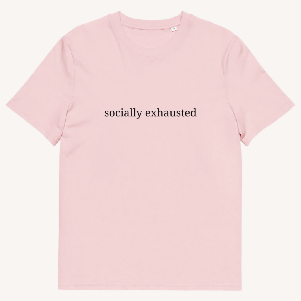 Social Exhausted Organic Cotton Tee