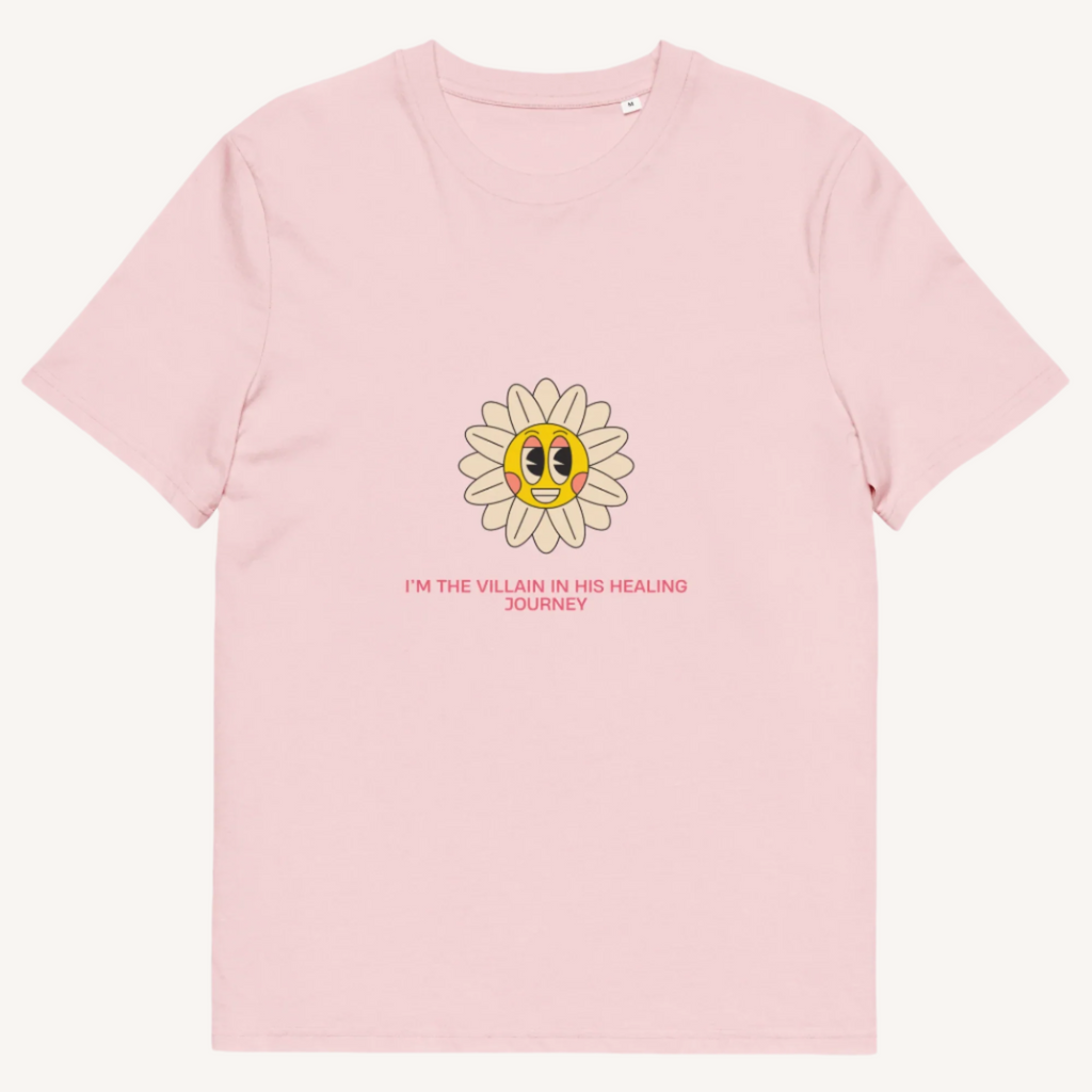 I'm The Villain On His Journey Organic Cotton Tee