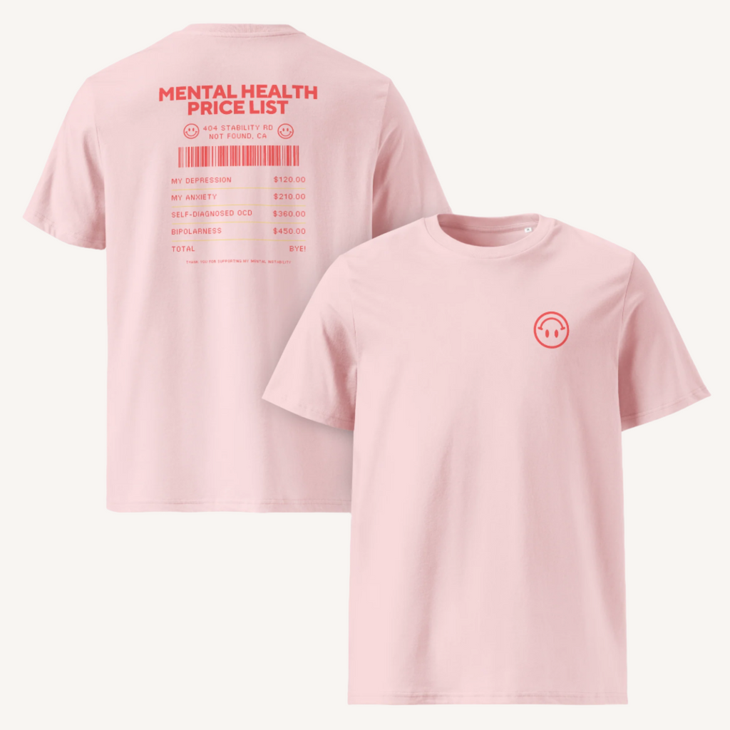 Mental Health Shopping List Organic Cotton Tee