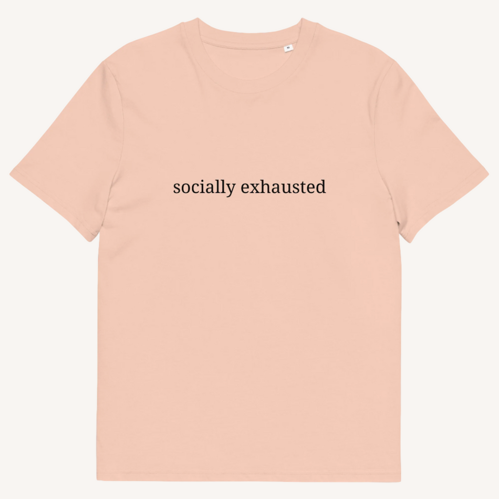 Social Exhausted Organic Cotton Tee