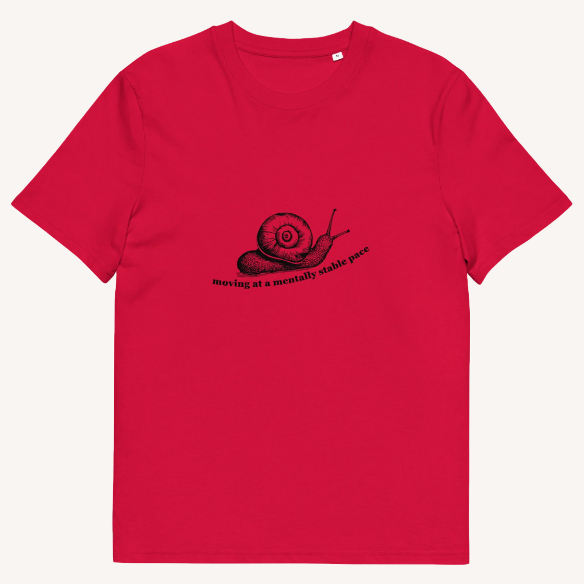 Moving Like The Snail Organic Cotton Tee