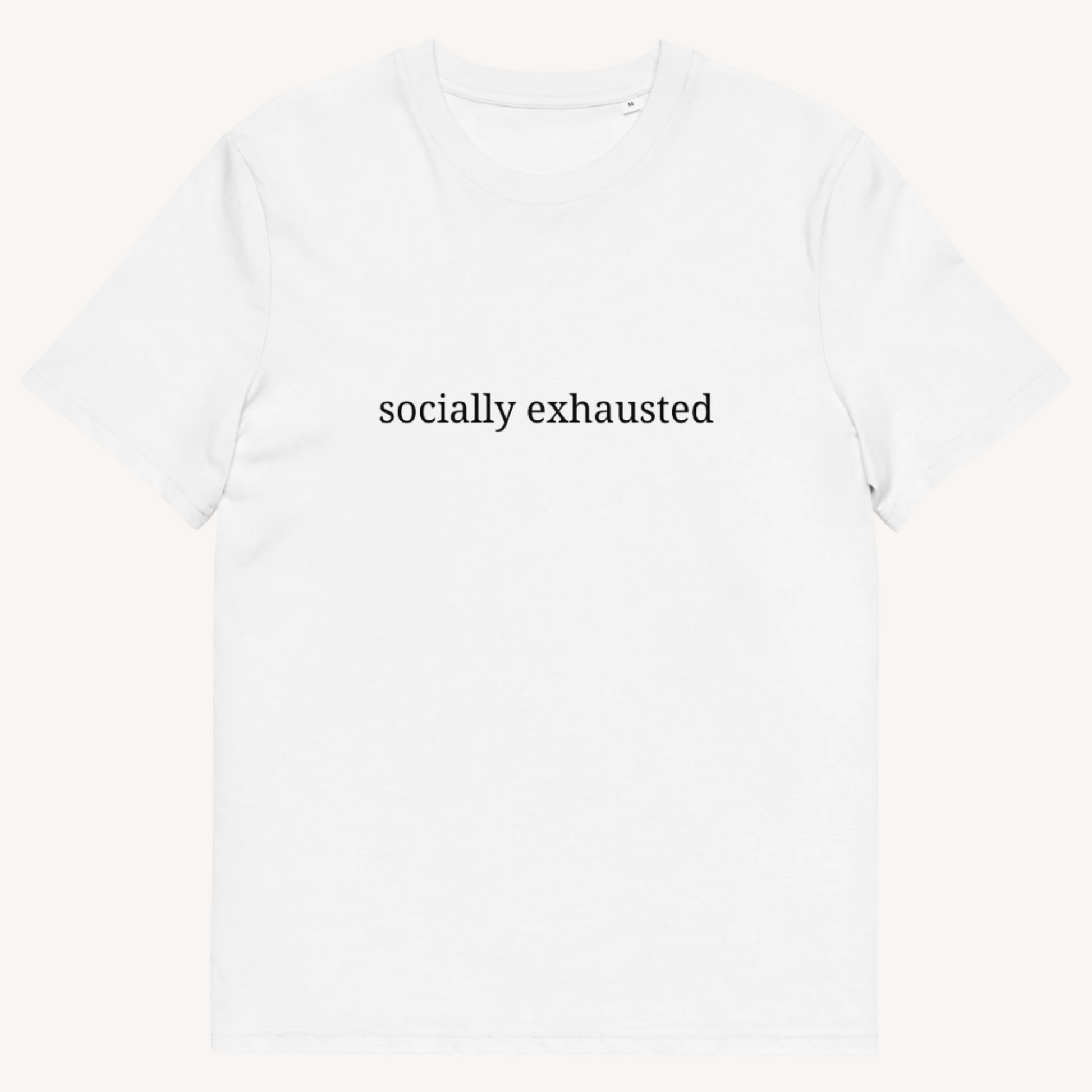 Social Exhausted Organic Cotton Tee